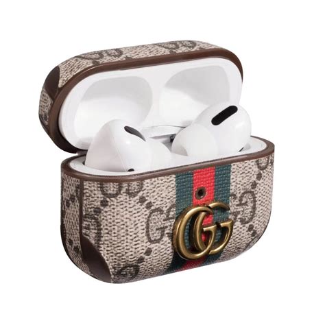 custom gucci airpods|gucci airpod case original.